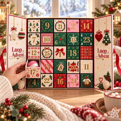 2026 Crocheted Christmas Advent Calendar: Limited Edition Trendy Collectible