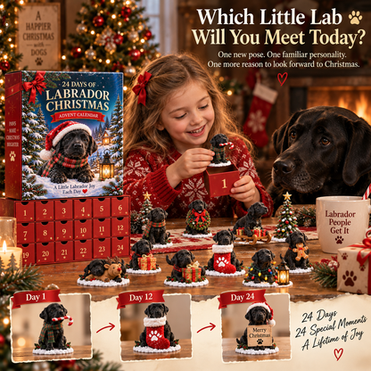 ✨24 Days of Labrador Christmas – Black Lab Advent Calendar 🐾🎄
