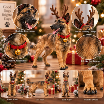 🎁🐕24 Days of Belgian Malinois Joy — 24 Unique Collectible Figurines🎉
