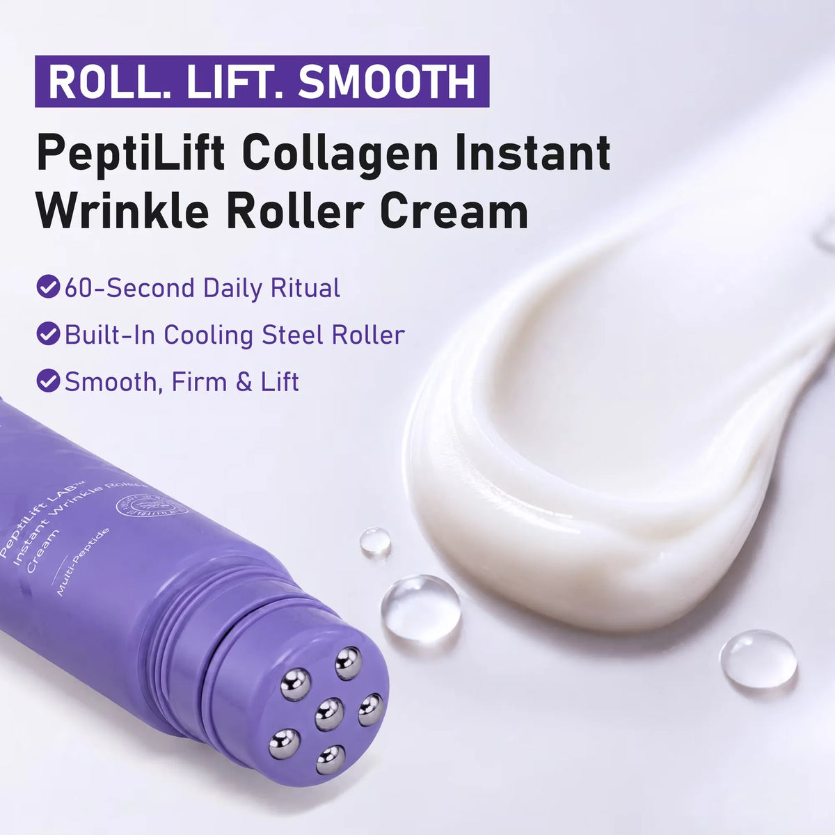 🧴Neck Firming Cream With Roller Massage