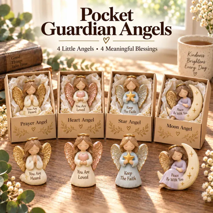 🔥Last Day 50% OFF - 👼💕Set of 12 Pocket Guardian Angels – 🎁Blessing Keepsake Gift