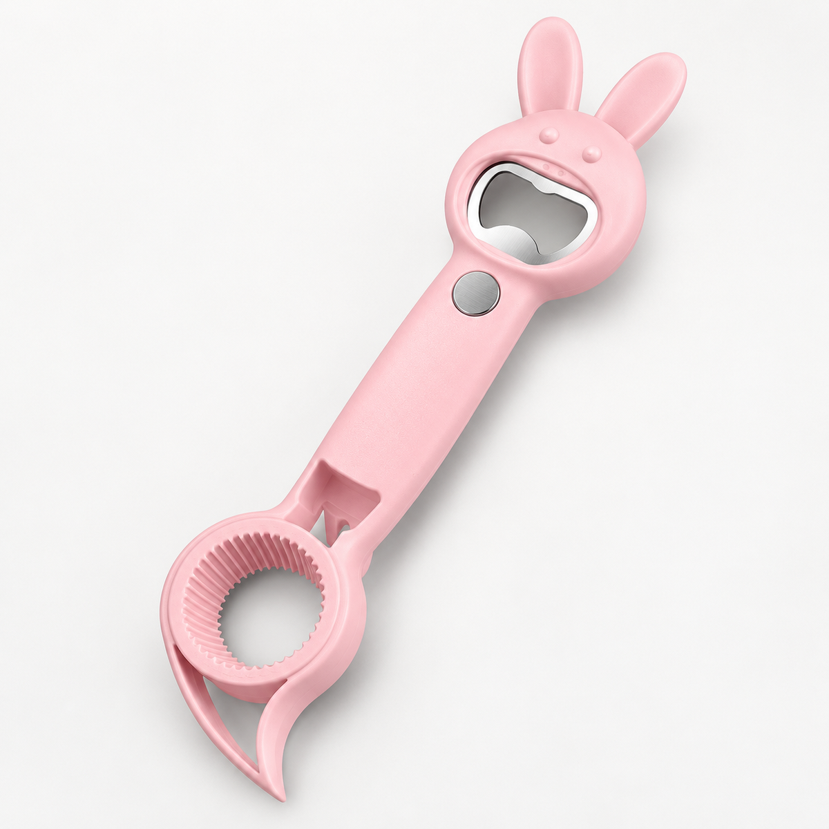 🔥🐰 6-in-1 Magnetic Rabbit Opener – Jar, Bottle, Can & Wine Opening Tool
