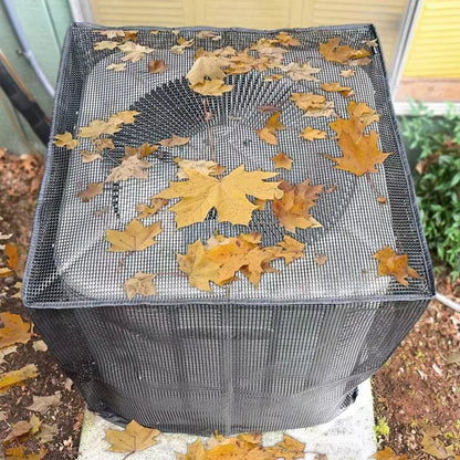 🍃Heavy-Duty Mesh AC Cover – All-Season Outdoor Protection