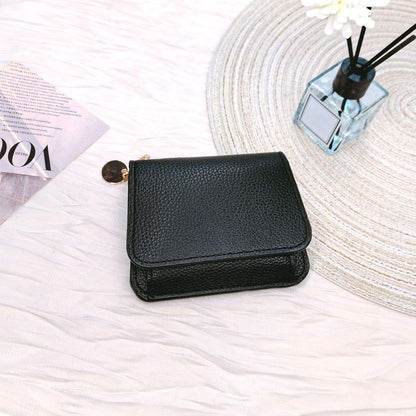 👛RFID Short Wallets for Women – Fashionable Card Holder with Key Ring & Coin Purse