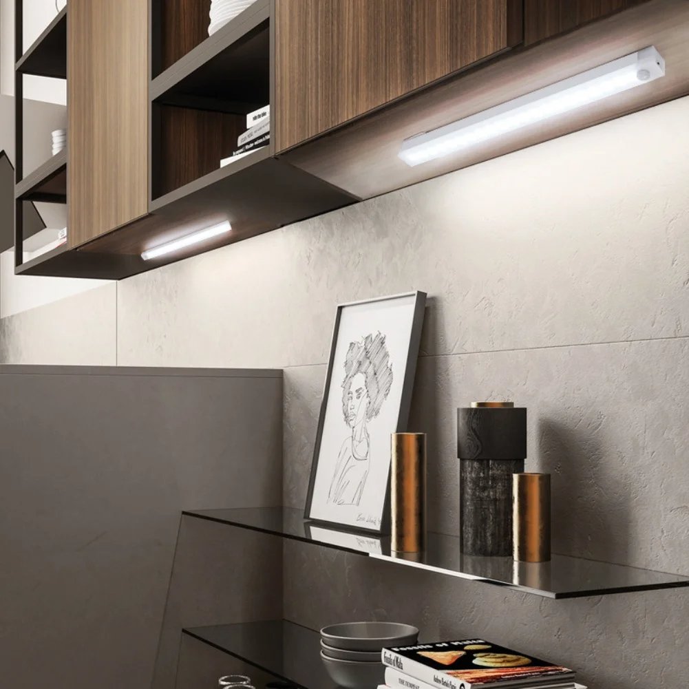 ⚡50% OFF Factory Clearance –💡 Punch-free Smart Sensor Magnetic Rechargeable LED Lights✈Fast Worldwide Shipping