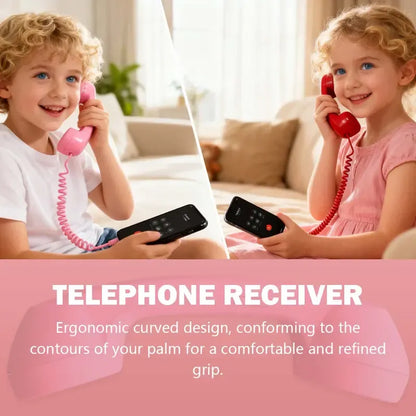 ☎️❤️Retro telephone handset with Type-C interface