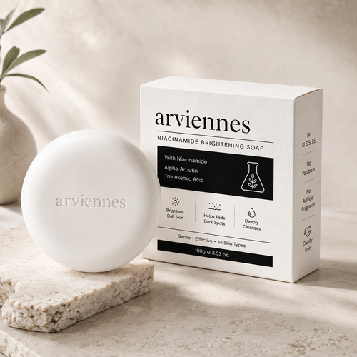 🌿 Niacinamide Skin Soap – Brightens, Fades Spots & Freckles
