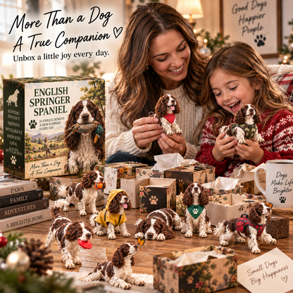 🎀24 Days of English Springer Spaniels – 24 Personalities, One Unforgettable Pack