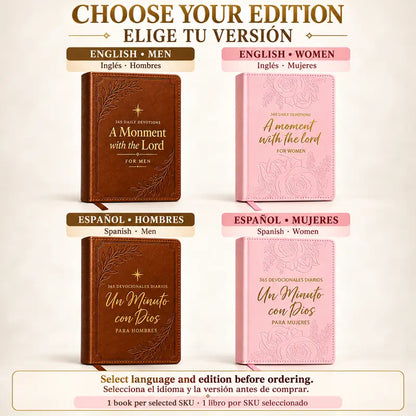 🔥LAST DAY 49% OFF -365 Daily Devotional Journal for Women 🤍 | A Moment With God Every Day