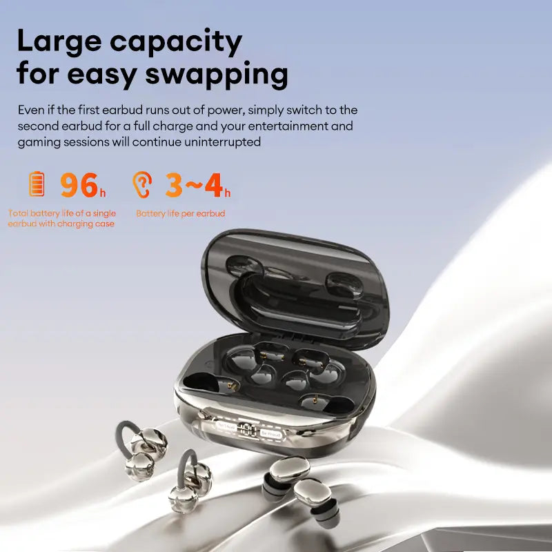 ⚡Wireless Earbuds with Power Bank Case