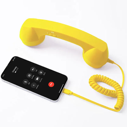☎️❤️Retro telephone handset with Type-C interface