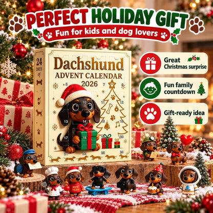 🔥🐶🎄 Dachshund Advent Calendar ✨