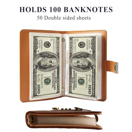 ⚡New 100 Transparent Pocket Currency Collectors Album