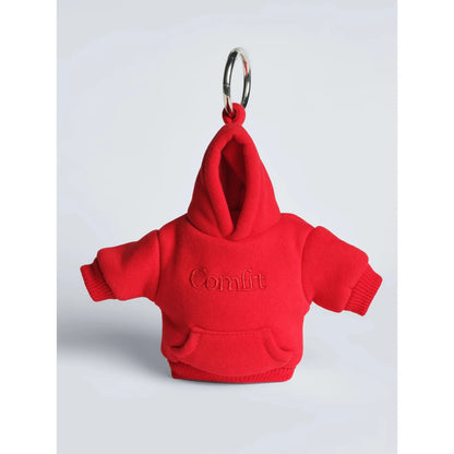 🧸Comfrt | Hoodie Keychain | Miniature Stress Ball Hoodie Clip-On Keychain Charm