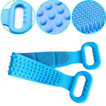 🛁 Silicone Back Scrubber Towel – Reach Every Inch With A Better Shower Clean ✨