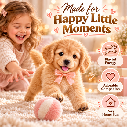 🔥HOT SALE SAVE 49% – Realistic Robot Golden Retriever Puppy