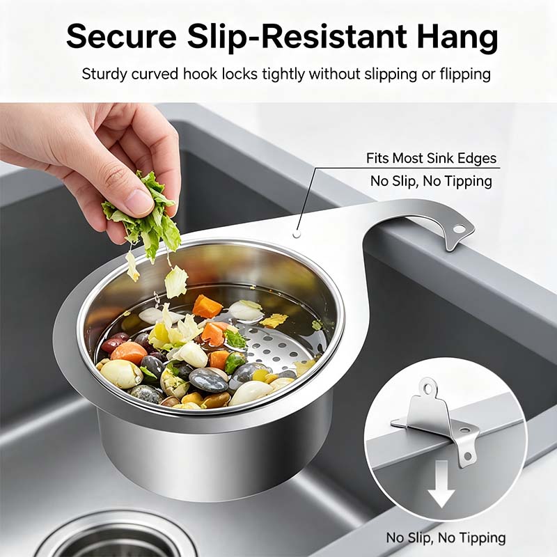 🔥BUY 1 GET 1 FREE💧Stainless Steel Swan Sink Strainer Basket🦢💧