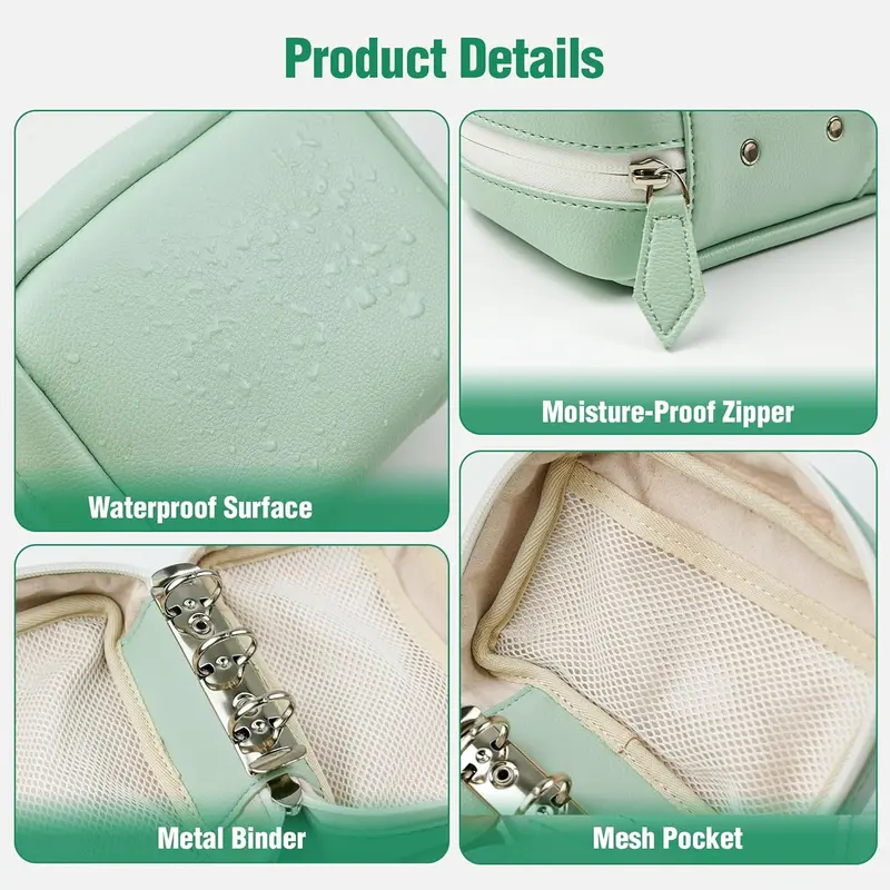 💊The Ultimate A8 Waterproof Binder Pill Pouch Set