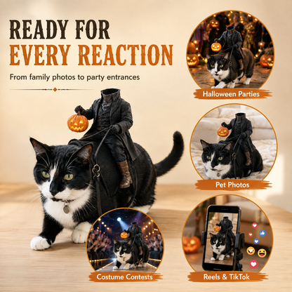 🎃The HeadlessHorseman RiderTM PetCostume