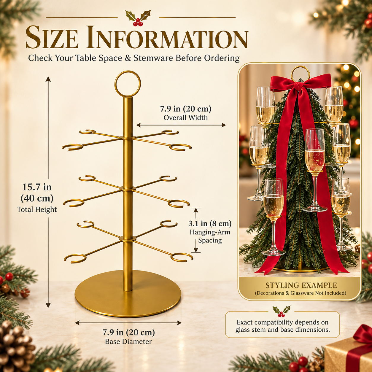 🌲Christmas Tree Wine Glass Holder