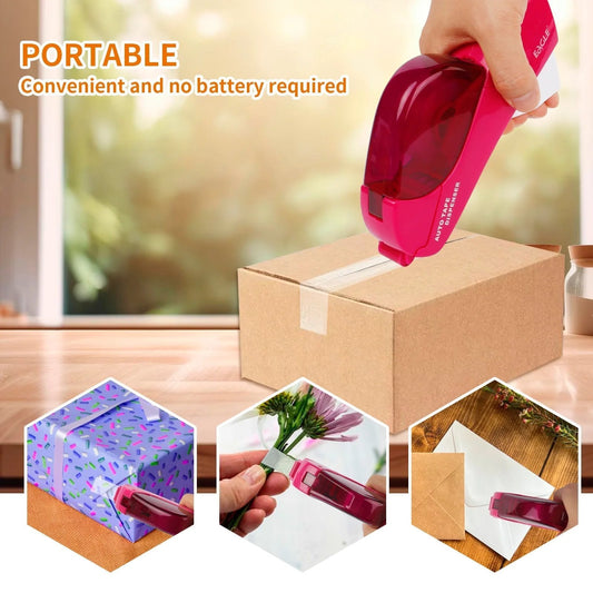 🔥✂️2026 NEW- One-Hand Tape Dispenser – Stop Reaching for Scissors Every Time