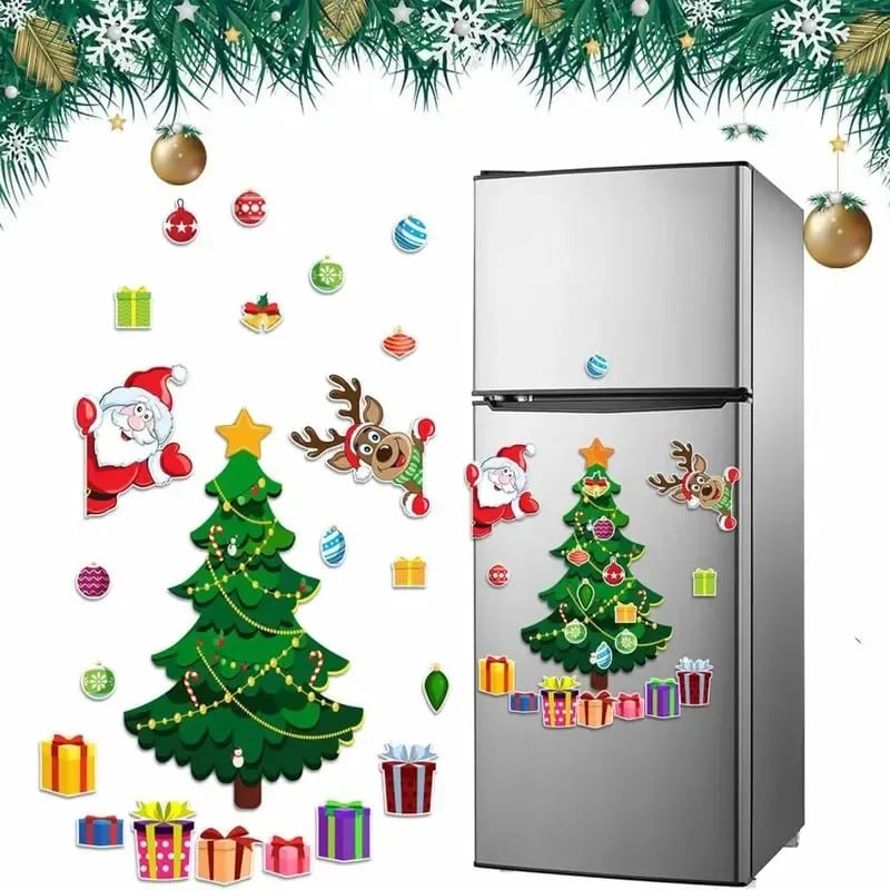 🎁Early Christmas Sale🎄 Christmas Refrigerator Magnets – Festive DIY Fridge Decoration