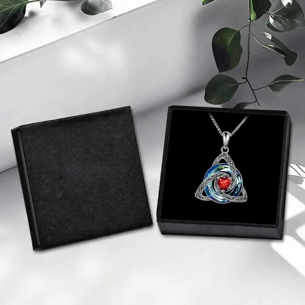 🎁Birthstone Celtic Knot Necklace for Women