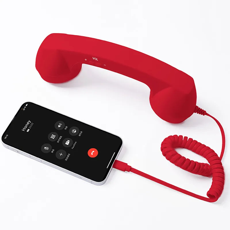 ☎️❤️Retro telephone handset with Type-C interface