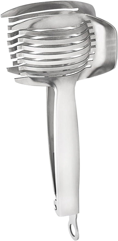🍽️🍋 Stainless Steel Kitchen Slicing Guide