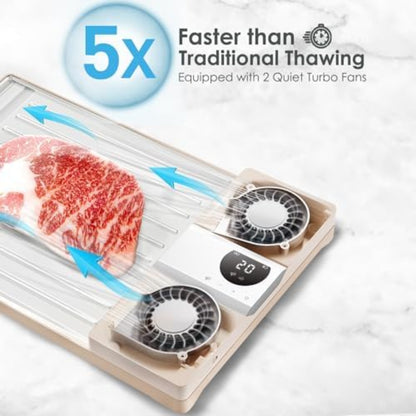 🥩Defrosting Tray - Thawing Tray for Frozen Meat