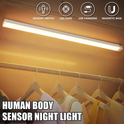 ⚡50% OFF Factory Clearance –💡 Punch-free Smart Sensor Magnetic Rechargeable LED Lights✈Fast Worldwide Shipping