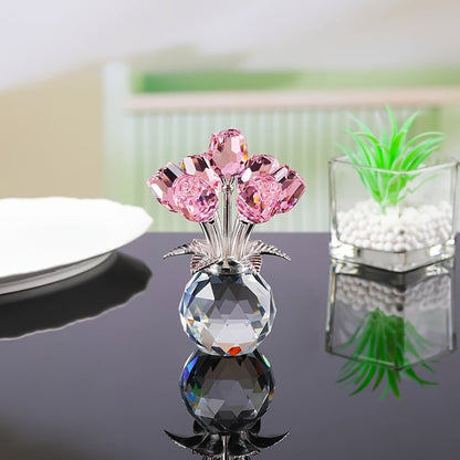 🌹Eternal Colorful Rose Ornament  – A timeless symbol of love and elegance