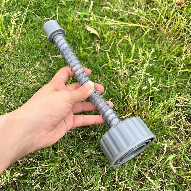 A/C Drain Lines Cleaner Tool in Wet Vac Attachment To Unclog And Evacuate