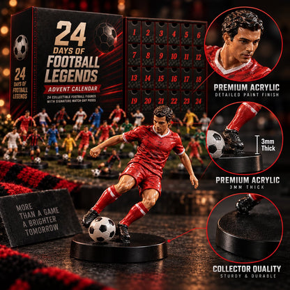 ✨🏆24 Days of Football Legends Advent Calendar | 24 Collectible Player Figures