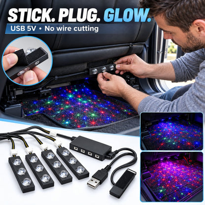 🚗Car Starry Ambient Lighting Kit