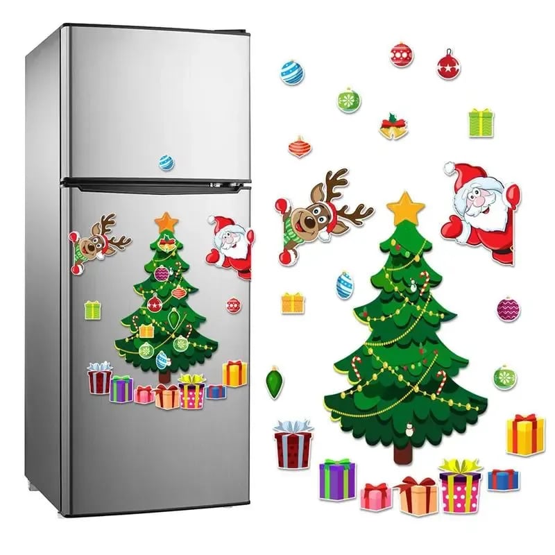 🎁Early Christmas Sale🎄 Christmas Refrigerator Magnets – Festive DIY Fridge Decoration