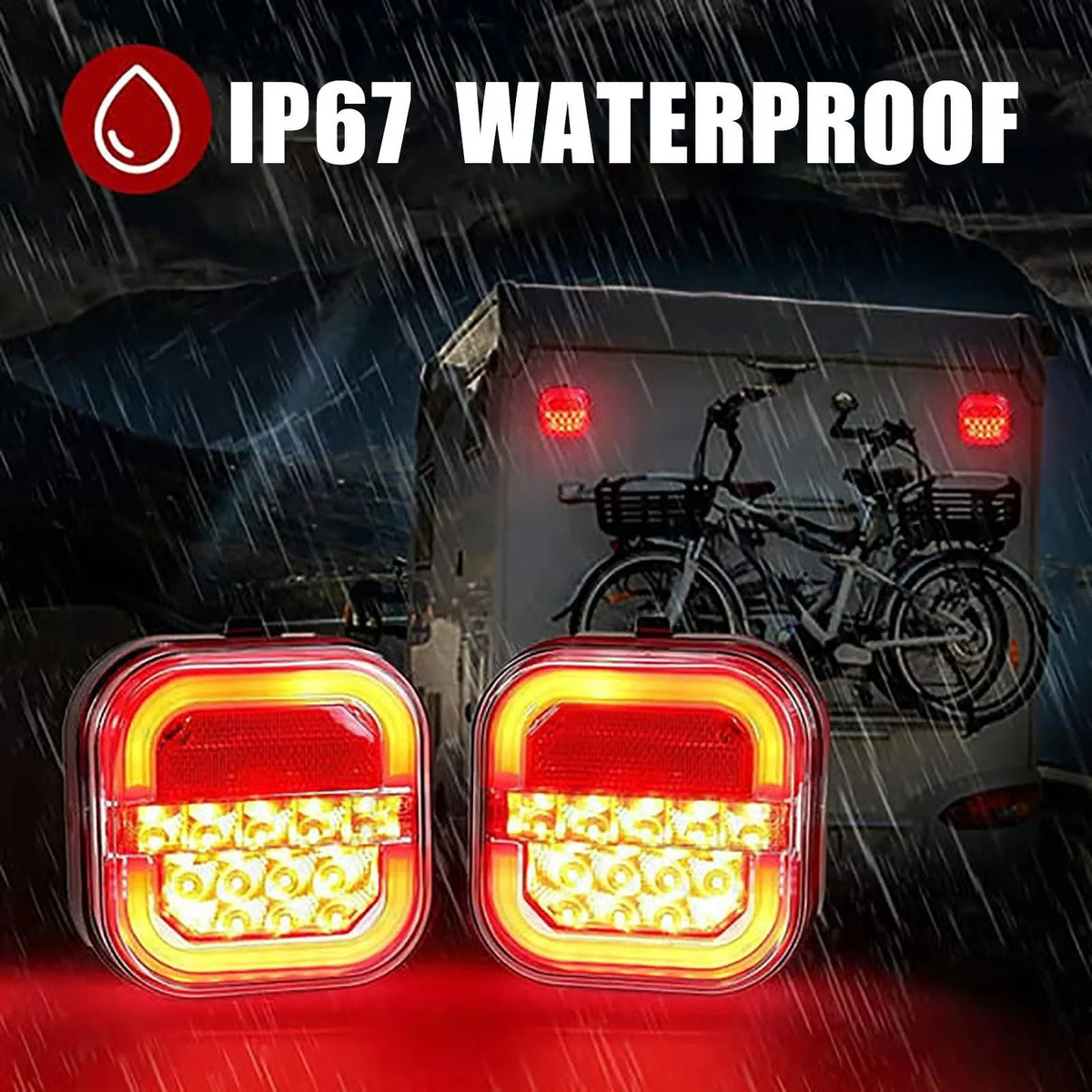 💫🔥HOT SALE 49% OFF🚨 Heavy-Duty LED Trailer Lights – Bright, Reliable & Road Ready