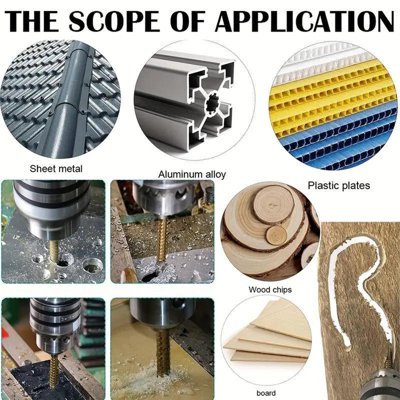⚡Limited Time 50% Off🛠️6 Counts Metalworking Ldeal For Drilling