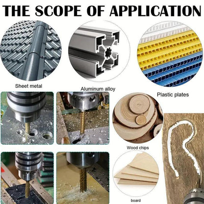 ⚡Limited Time 50% Off🛠️6 Counts Metalworking Ldeal For Drilling