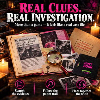 ✨3D Pop-Up Mystery Manor – Immersive Murder Mystery Puzzle Game