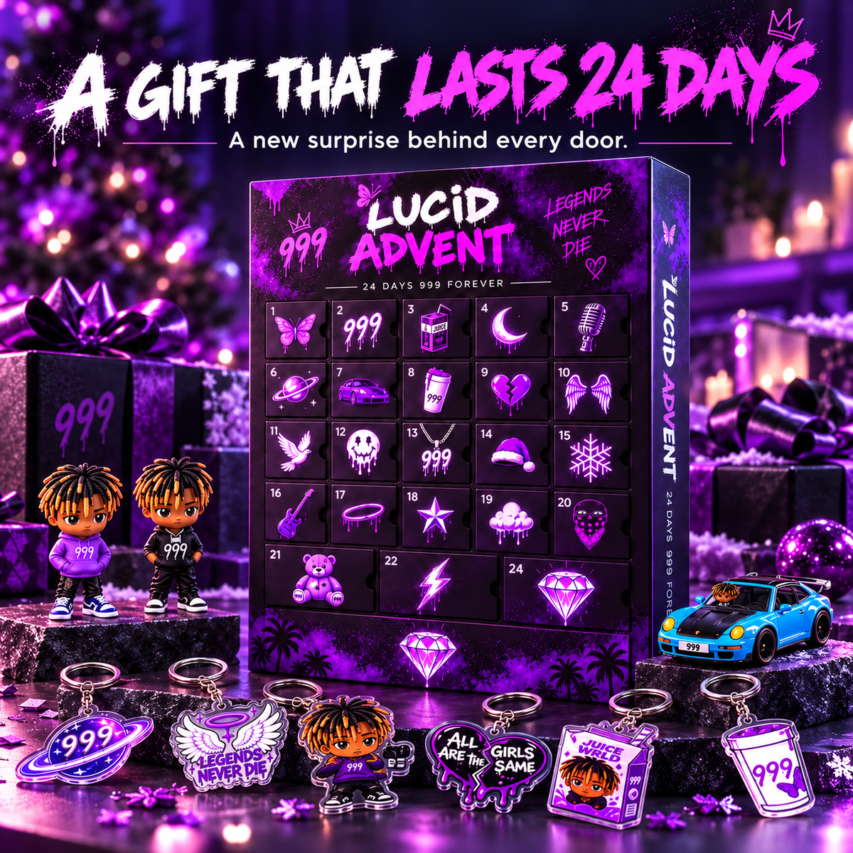 🎀🔥Lucid Advent 24-Day Collectible Calendar