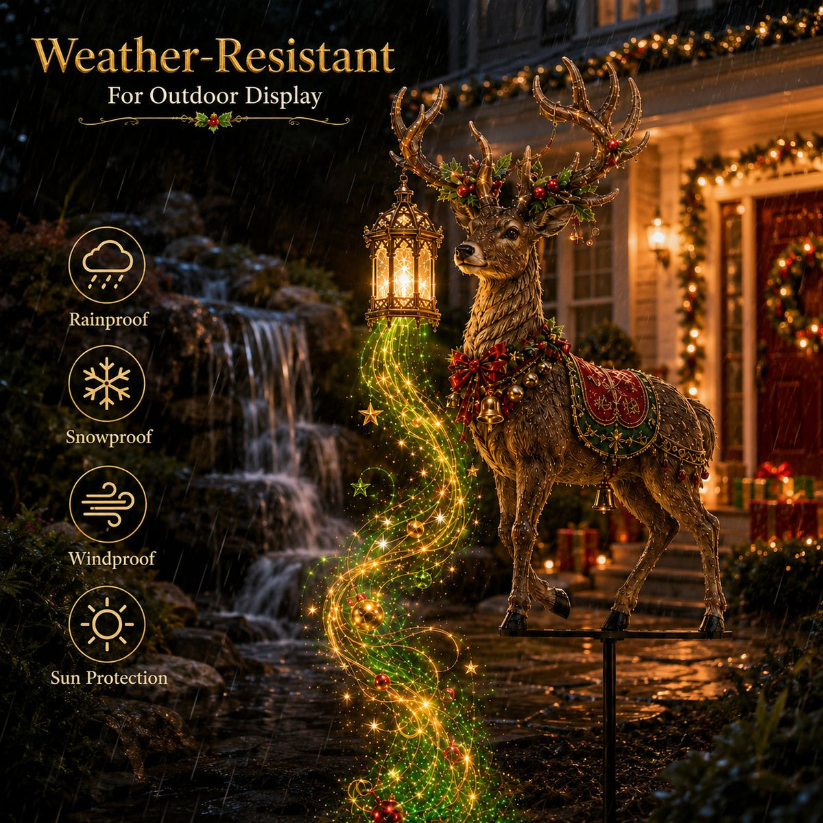 🔥🎅New Arrivals - LED Christmas Tree Lawn Stake, Festive Garden Holiday Decor