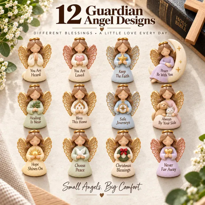 🔥Last Day 50% OFF - 👼💕Set of 12 Pocket Guardian Angels – 🎁Blessing Keepsake Gift
