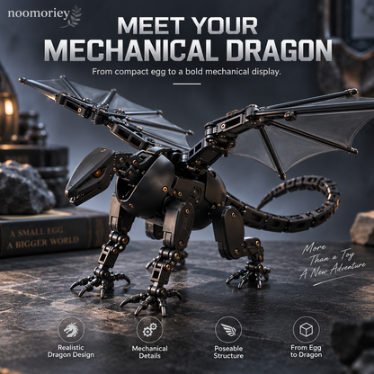 NEW ARRIVAL🥚🐉 DragonMorph – Egg to Dragon Transforming Mechanical Toy