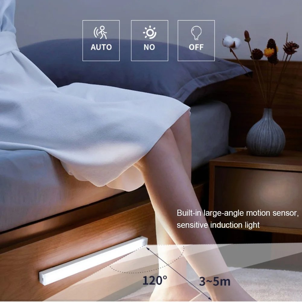 ⚡50% OFF Factory Clearance –💡 Punch-free Smart Sensor Magnetic Rechargeable LED Lights✈Fast Worldwide Shipping