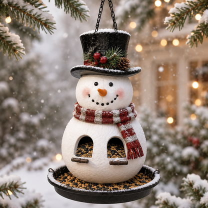⛄Christmas Bird Feeder Collection – Festive Hanging Garden Feeders for Wild Birds