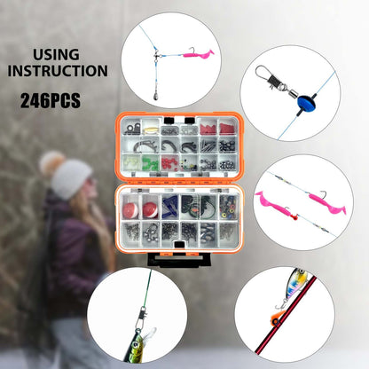🪄All-In-One Fishing Tackle Kit with Storage Box