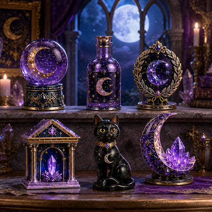 🏆Limited Time Sale 49% OFF🎄🔮Lunar Witch Advent Calendar 2026 – 24 Enchanted Crystal Miniatures for a Magical Moonlit Countdown