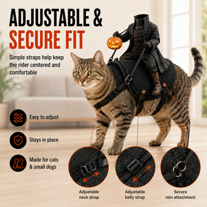 🎃The HeadlessHorseman RiderTM PetCostume