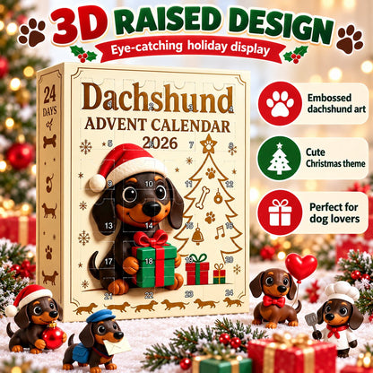 🔥🐶🎄 Dachshund Advent Calendar ✨